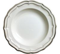 Coffret de 4 Assiettes Creuses FILET Taupe