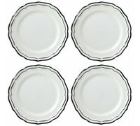 Coffret de 4 Assiettes Dessert FILET Manganese