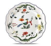 Coffret de 4 Assiettes Dessert OISEAUX DU PARADIS