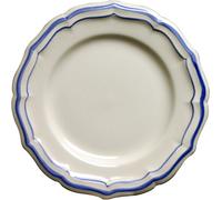 Coffret de 4 Assiettes Plates FILET BLEU