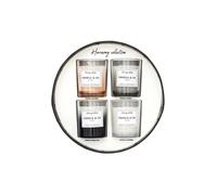 - Coffret de 4 bougies parfumï¿½es Harmony 5.9 cm