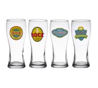 Table Passion Chope à bière 50 cl – Coffret de 4