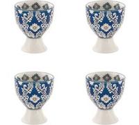 Coffret de 4 coquetiers Almada - Table Passion - Bleu - Grès Bleu G