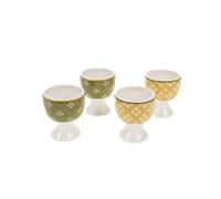 Coffret de 4 coquetiers Olivia - Amadeus - Multicolore - Grès Multicolore