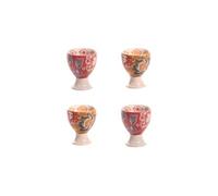 Coffret de 4 coquetiers Zephyr - - Multicolore - Grès
