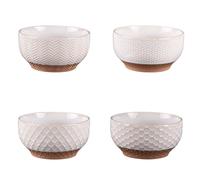 Coffret de 4 coupelles jaspe 12 cm