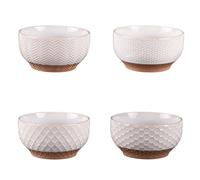 Coffret de 4 coupelles jaspe 12 cm