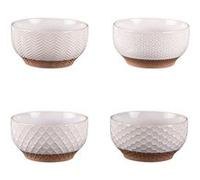 Coffret de 4 coupelles jaspe 12 cm