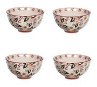 Coffret de 4 coupelles Siena 11 cm - Table Passion - Décoré - Grès