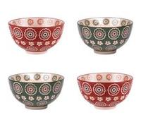 Coffret de 4 coupelles Sullivan 11 cm - Table Passion - Multicolore - Grès Multicolore G