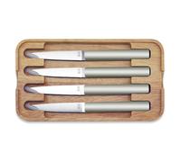 Coffret de 4 couteaux à steak Hector argile, lame lisse Tarrerias Bonjean