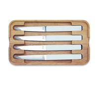 Coffret de 4 couteaux à steak Hector glacier, lame lisse Tarrerias Bonjean