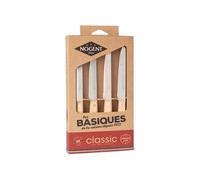 Coffret de 4 couteaux de table hêtre Nogent 3 Etoiles 00086 v hêtre G