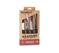 Nogent 3 Etoiles - Coffret De 4 Couteaux De Table Noir 00095v