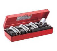 Coffret de 4 dégoujonneuses à rouleaux pour vis cassées M6 à M12 SAM OUTILLAGE