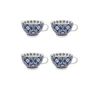 Coffret de 4 déjeuners Almada 32 cl - - Bleu - Grès
