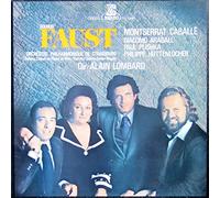 Coffret de 4 Disques Vinyle LP 33 Tours - Erato - 71031/2/3/4 - FAUST - GOUNOD - Montserrat Caballé - (4 Vinyles LP in Box) Avec livret