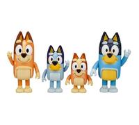 Coffret de 4 figurines de la famille de Bluey - MOOSE TOYS