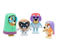 Bluey Coffret 4 figurines Voilà Les mamies – articulées 6 et 7,6 cm