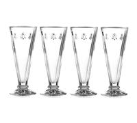 Coffret de 4 fl tes champagne La Rochere en verre motif abeille - 608501