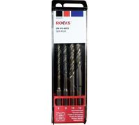 Coffret de 4 forets à béton SDS-Plus, 160 mm, diamètres : 6, 8, 10 et 12 mm