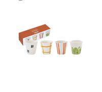 Coffret de 4 gobelets à café 6 cl orange