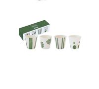 Coffret de 4 gobelets à café 6 cl vert