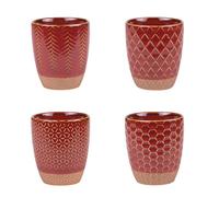 Coffret de 4 gobelets Jaspe 20 cl - Table Passion