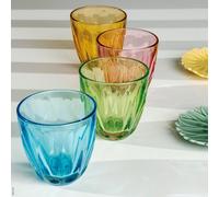 Coffret de 4 verres à eau 4 couleurs La Rochère