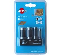 Coffret de 4 mèches à bouchonner LEMAN WS D. 6 10 13 16 mm Q. 10 mm - 200.500.04