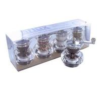 Coffret de 4 moulins boogie 9 cm marlux c192.048382 Blanc G