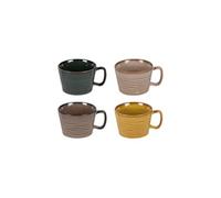Lot de 4 mugs bas kili 40 cl