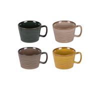 Lot de 4 mugs bas kili 40 cl