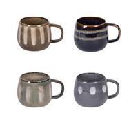 Coffret de 4 mugs Origami 35 cl Table passion