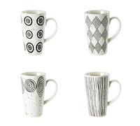 Coffret de 4 mugs Palawan 29 cl