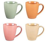 Coffret de 4 mugs Sunrise 35 cl - Table Passion - Multicolore - Porcelaine Multicolore G