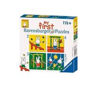 Ravensburger Coffret 4 puzzles enfant My First Puzzle Miffy 2-3-4-5 pièces multicolore