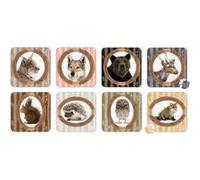 Coffret de 4 puzzles progressifs sur les animaux de la forêt - 16 - 20 - 24 - 30 pieces - janod - j02823 G