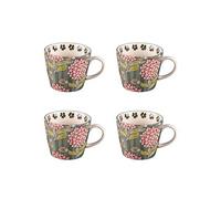 Coffret de 4 tasses 36 cl Cottage - Table Passion - Décoré - Grès G