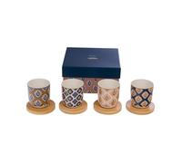 Coffret de 4 tasses expresso Laure - Amadeus
