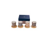 Coffret de 4 tasses expresso Laure - Amadeus