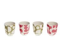 Amadeus Coffret 4 tasses expresso Ohana 18 cl Grès blanc