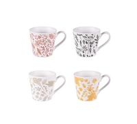 Coffret de 4 tasses Galehia 18 cl - Table Passion - Multicolore - Grès Multicolore G