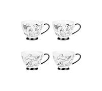 Lot de 4 tasses oscar 20 cl