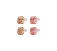 Coffret de 4 tasses Zphyr 10 cl - - Multicolore - Grès