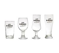 Coffret De 4 Verres à Bière - Cook Concept - Transparent