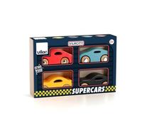 Coffret 4 voitures Super cars Vilac