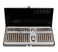 coffret de 42 embouts torx - xzn - 6 pans avec douilles 1/2 et 3/8 - Force G