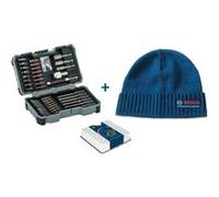 Bosch Accessoires 0615997658 Lot de 43 embouts cruciformes Phillips, cruciformes Pozidriv, fente, profil en T avec embout