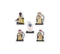 Coffret de 5 blocs de construction Ghostbusters - Figurine à collectionner DIY (compatible avec FMY)
